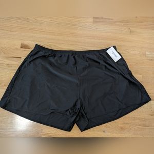 Swimsuits For ALL Black Women's Swim Shorts.  NWT.